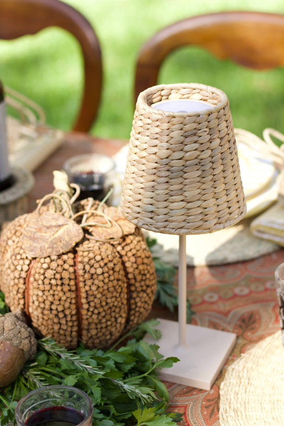 Water Hyacinth Woven Wicker Shade
