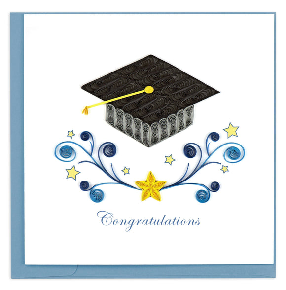 Quilling Card - Graduation Congrats