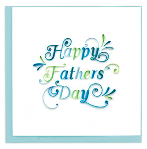 Quilling Card - Happy Father's Day