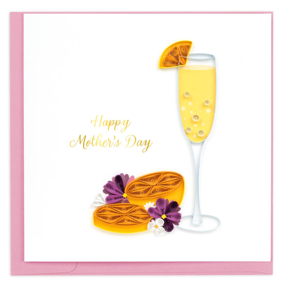 Quilling Card - Mother’s Day Mimosa